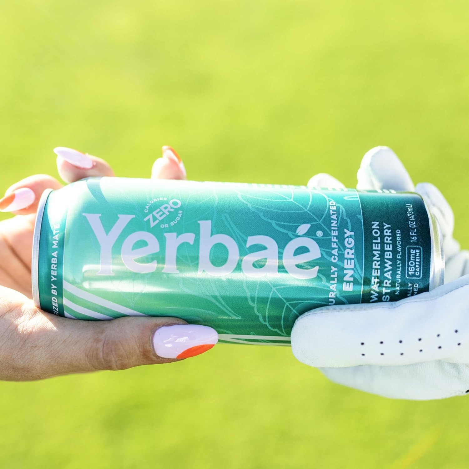 Yerbaé Energy Beverage - Watermelon Strawberry, 0 Sugar, 0 Calories, 0 Carbs. Yerbae is Energized by Yerba Mate, Plant-Based, Healthy Alternative to Sugary Energy Drinks, 16oz cans (12 Pack)